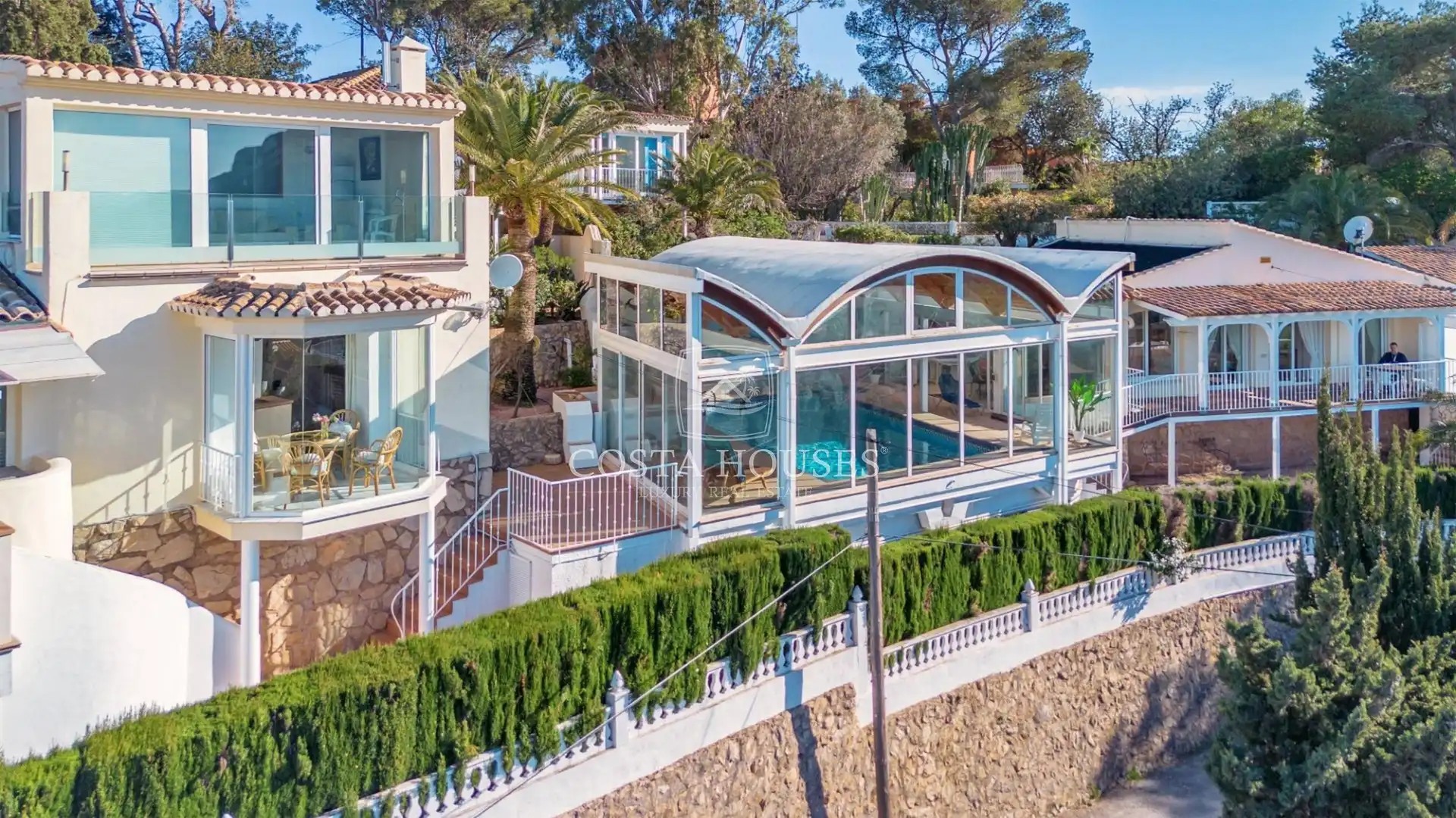 Swimming pool of Houses for sale in Dénia  with Air Conditioner, Heating and Private garden