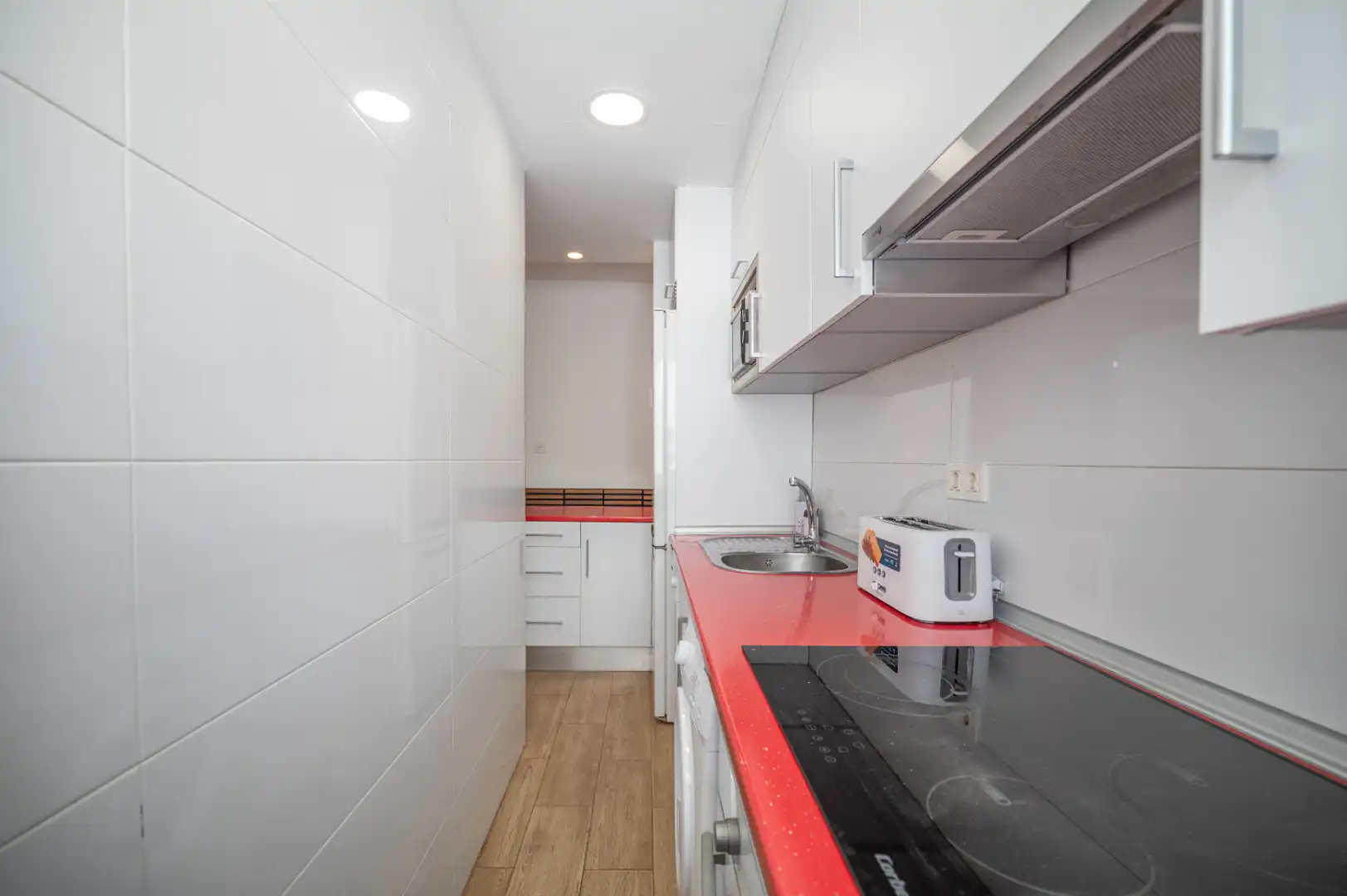 Kitchen of Flat for rent in Granada  with Air Conditioner, Heating and Furnished