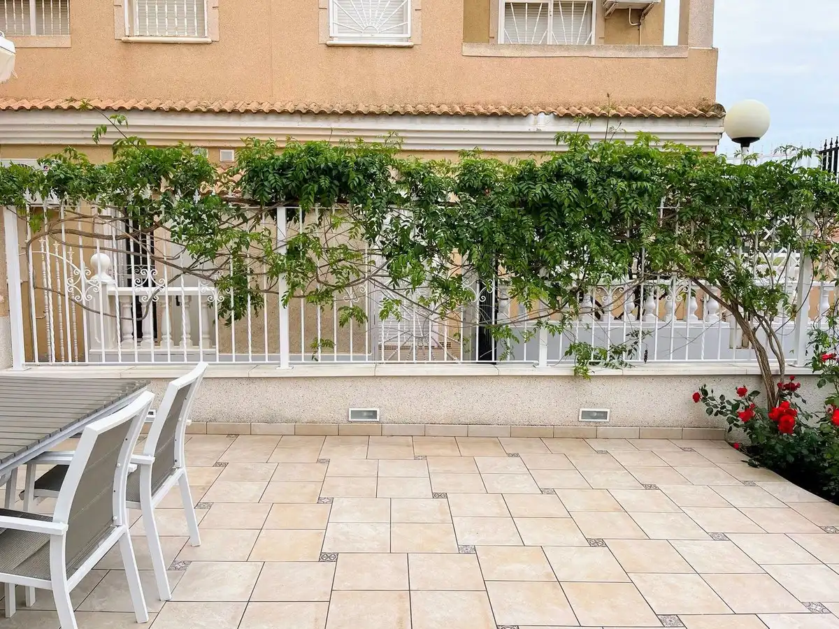 Terraza de Apartamento en venta en Los Alcázares con Aire acondicionado, Terraza y Piscina comunitaria