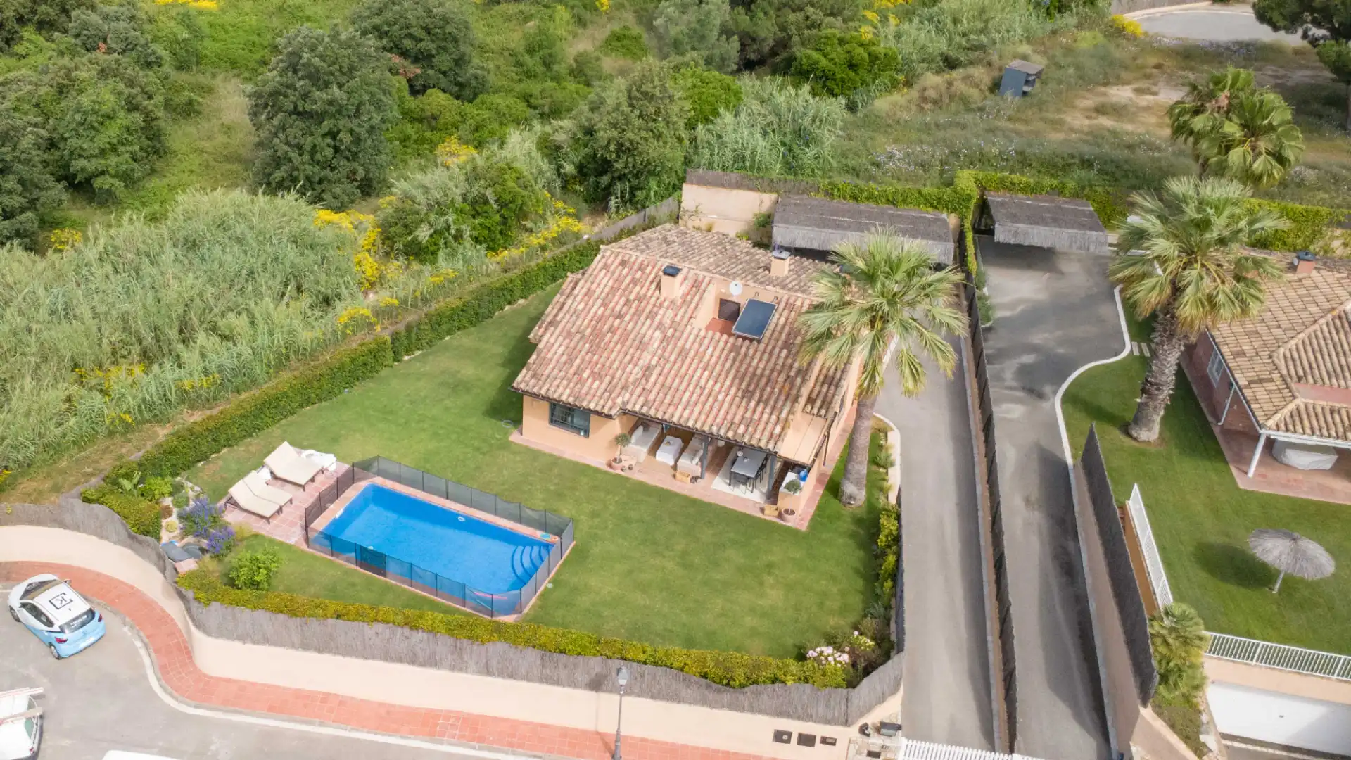 Jardí de Casa o xalet en venda en Sant Vicenç de Montalt amb Aire condicionat, Calefacció i Jardí privat