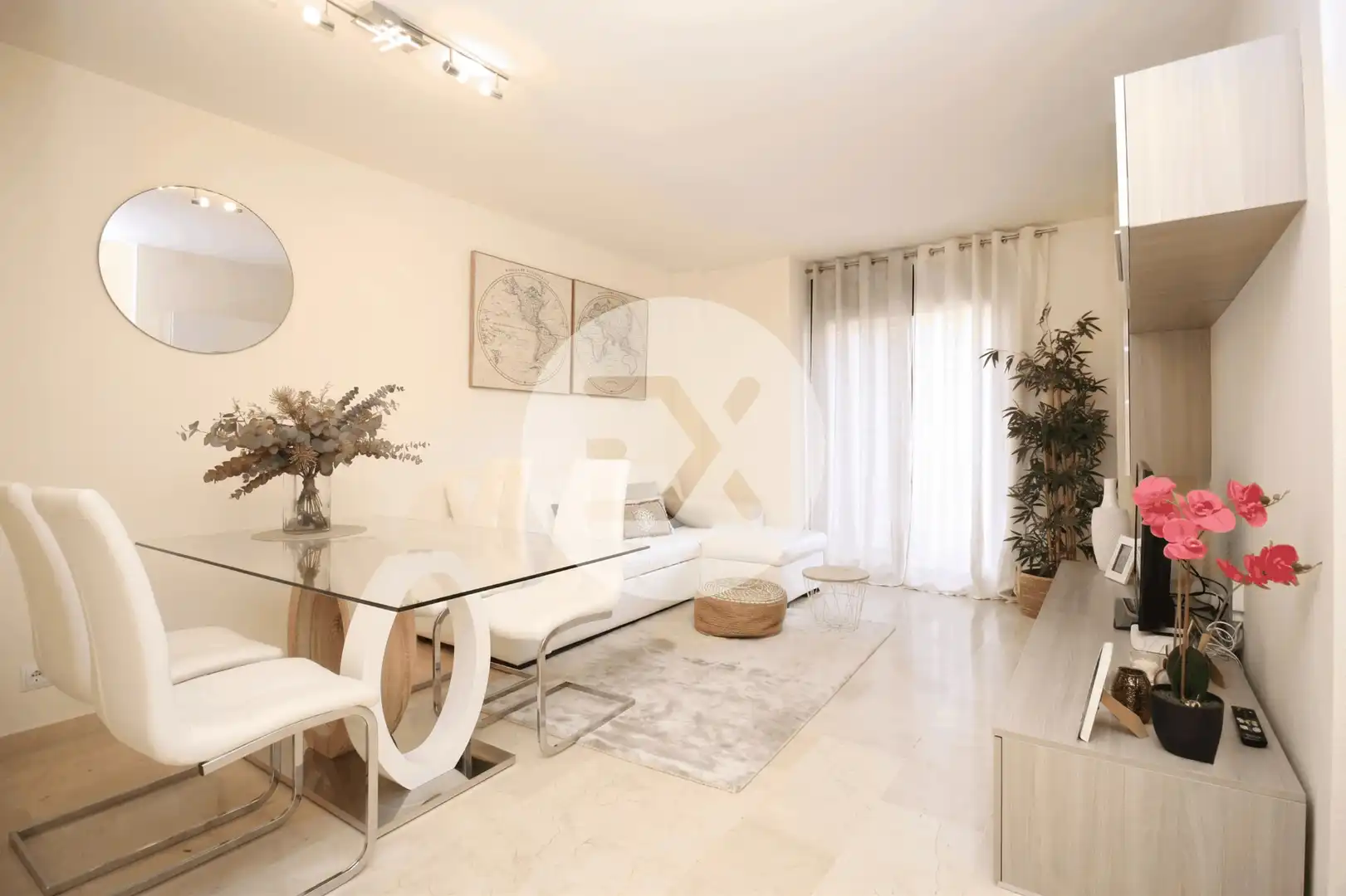 Living room of Flat for sale in Castelldefels  with Air Conditioner, Heating and Oven
