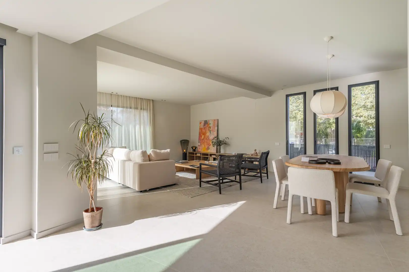 Living room of Houses for sale in Sant Cugat del Vallès  with Air Conditioner, Heating and Private garden