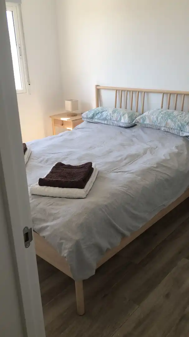 Dormitori de Casa adosada de lloguer en Murcia amb Jardí privat, Moblat i Forn