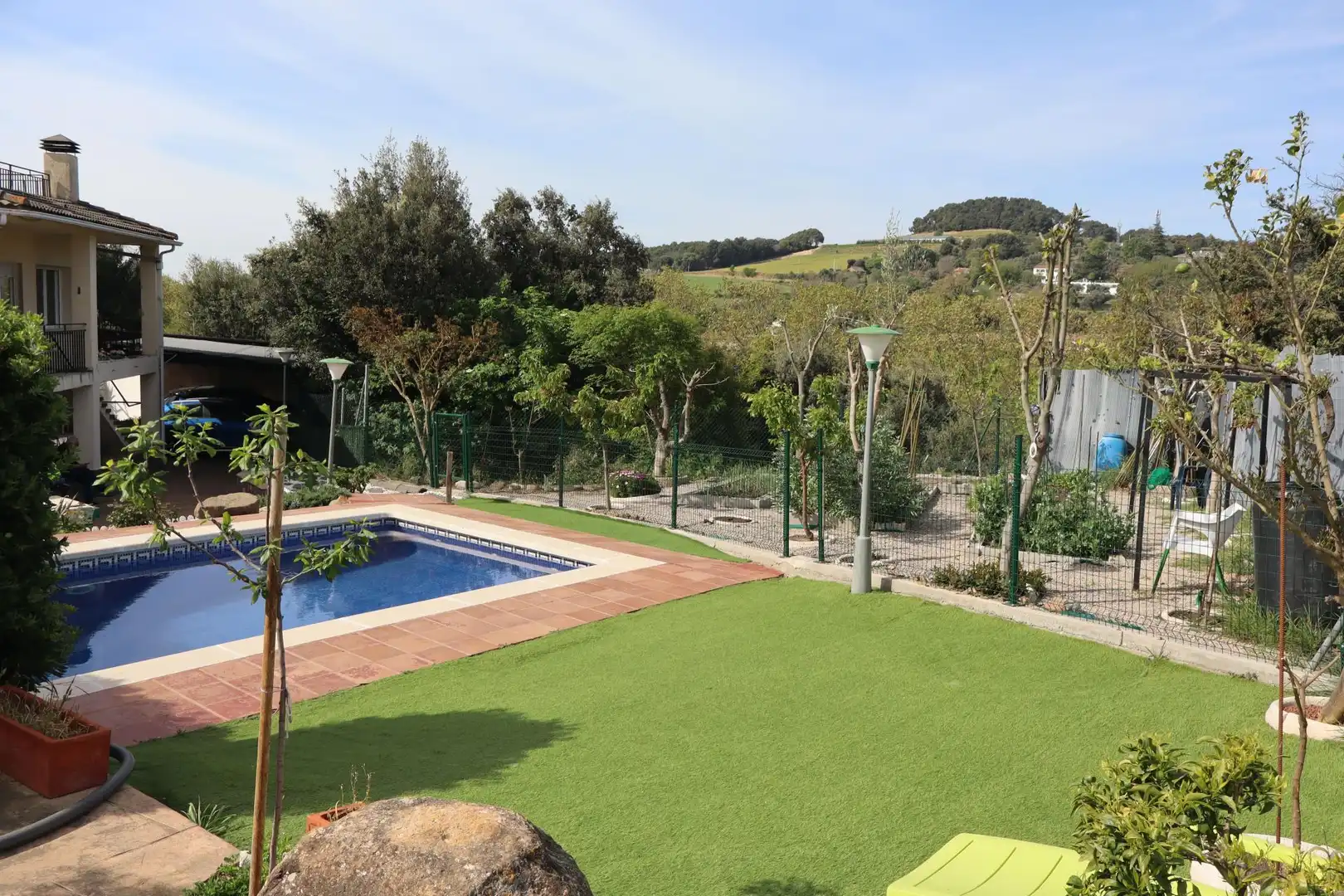 Jardí de Casa o xalet en venda en Cànoves I Samalús amb Calefacció