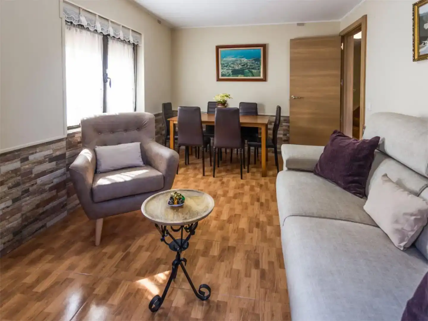Wohnzimmer von Wohnung zum Verkauf in Llanes mit Balkon
