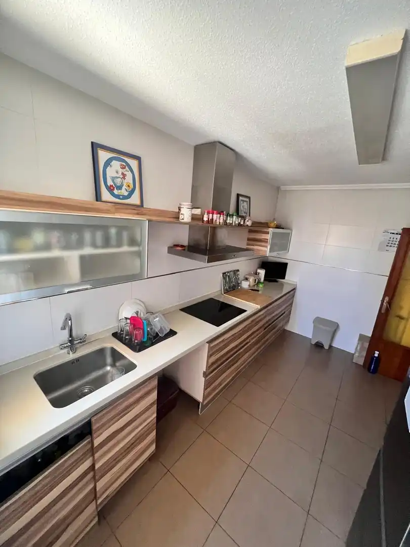 Kitchen of Flat for sale in Murcia  with Air Conditioner, Furnished and Balcony