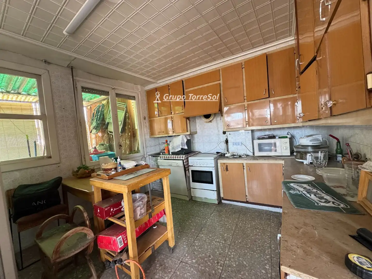 Cocina de Ático en venta en Elche / Elx con Terraza