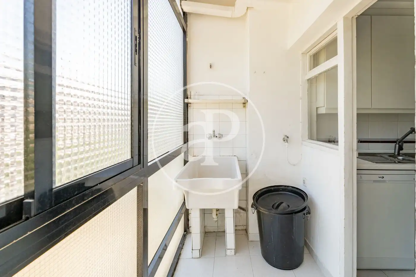 Terraza de Piso de alquiler en Madrid con Aire acondicionado, Calefacción y Jardín privado