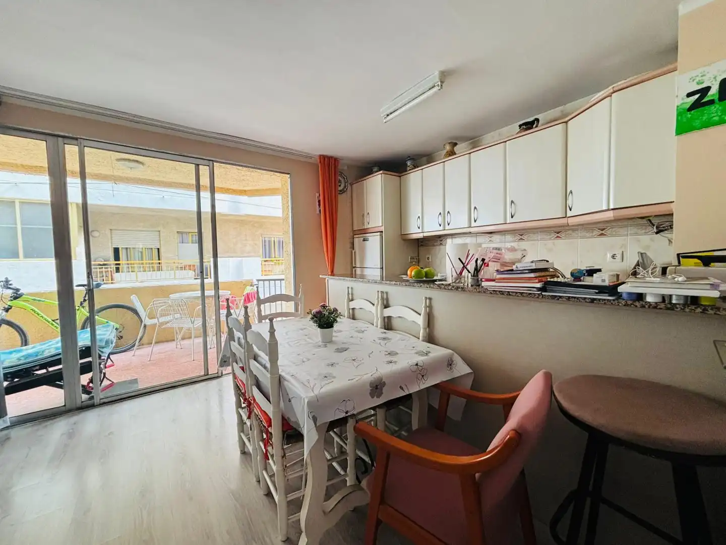 Kitchen of Flat for sale in Salou  with Air Conditioner, Terrace and Furnished