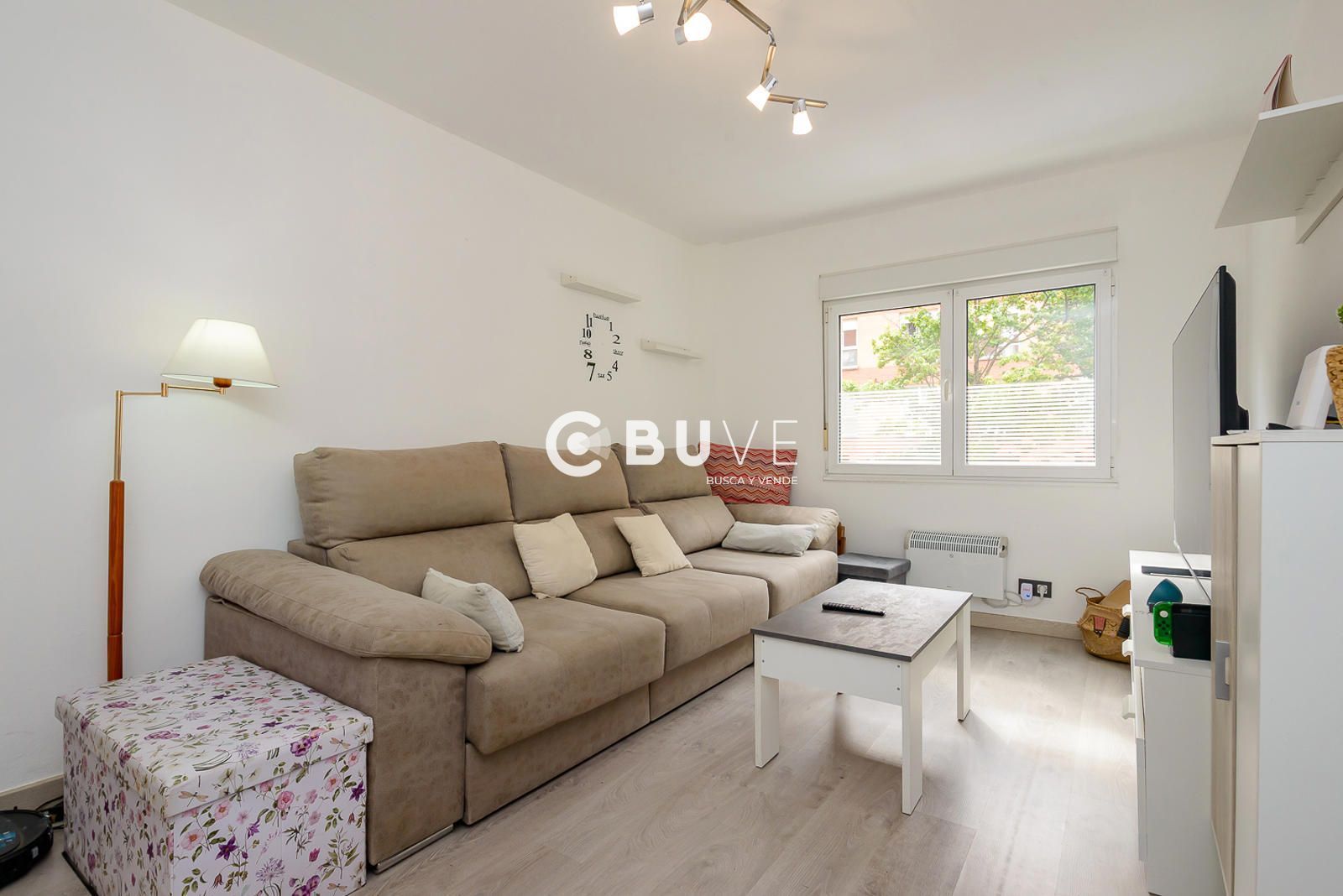 Living room of Flat for sale in Gijón   with Heating, Terrace and Storage room