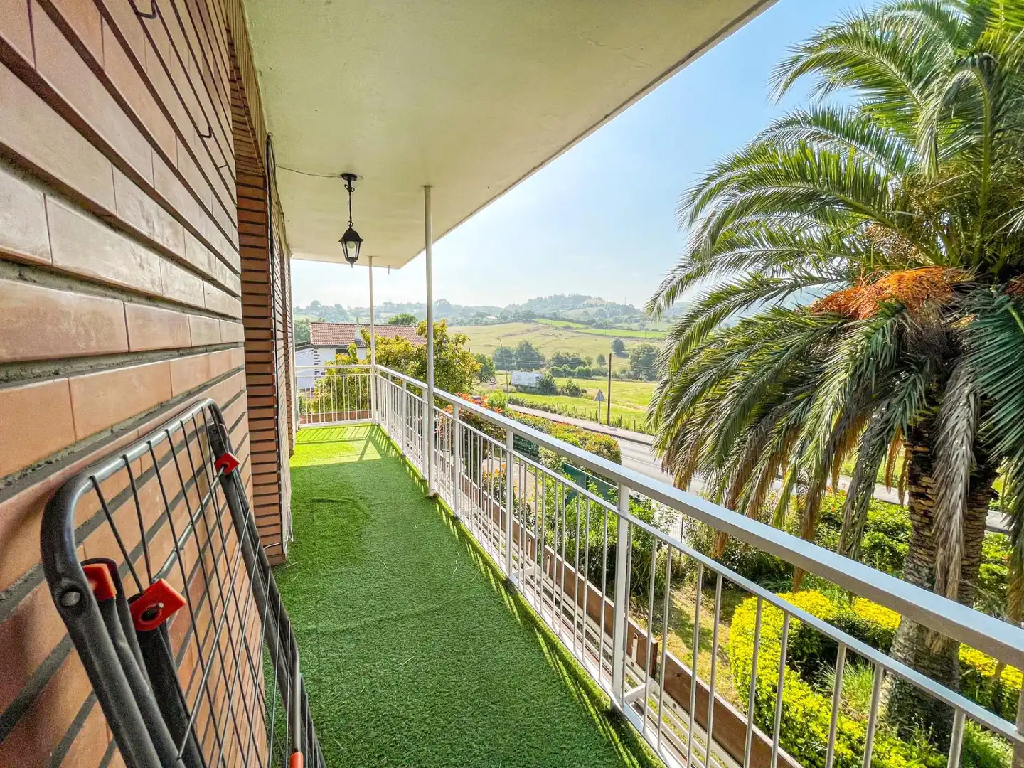 Balcony of Houses for sale in Abanto y Ciérvana-Abanto Zierbena  with Heating, Private garden and Storage room