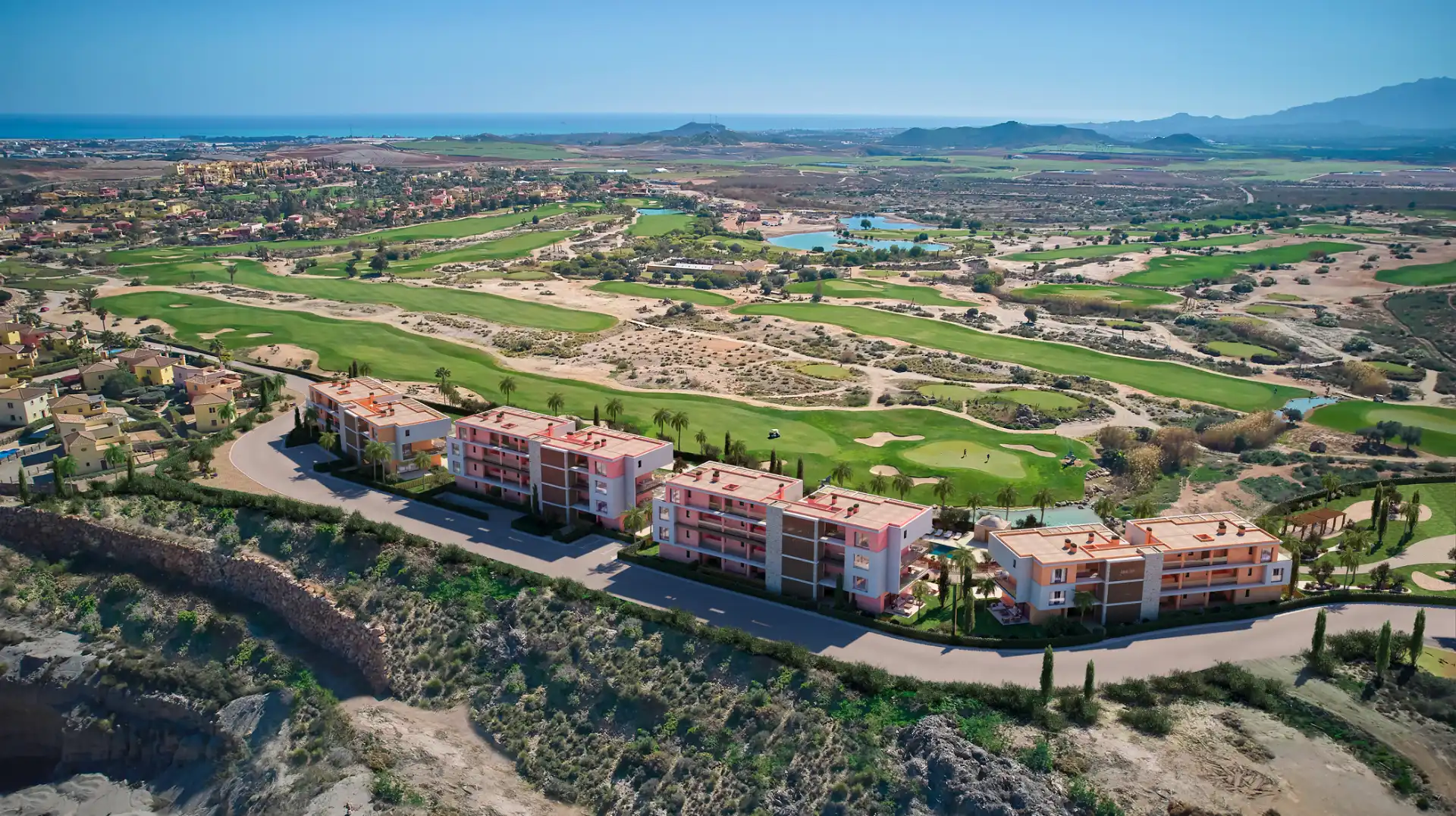 Vista exterior de Planta baixa en venda en Desert Spring Golf
