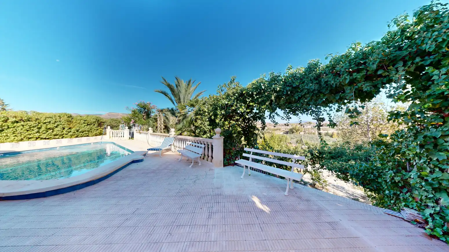 Jardín de Casa o chalet en venta en Novelda con Aire acondicionado, Jardín privado y Terraza