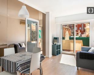 Living room of Flat to rent in L'Hospitalet de Llobregat  with Air Conditioner, Heating and Furnished