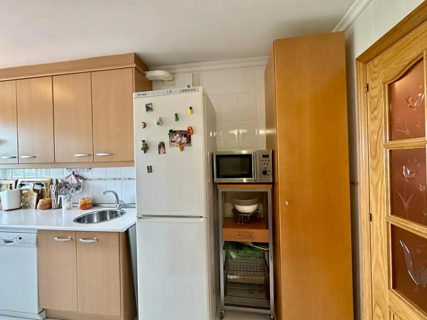 Cuina de Pis en venda en Castrillón amb Calefacció, Jardí privat i Parquet