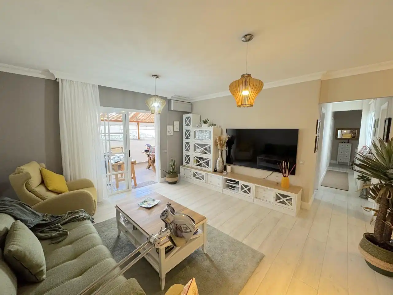 Sala de estar de Ático en venta en Santa Cruz de Tenerife con Aire acondicionado, Terraza y Trastero