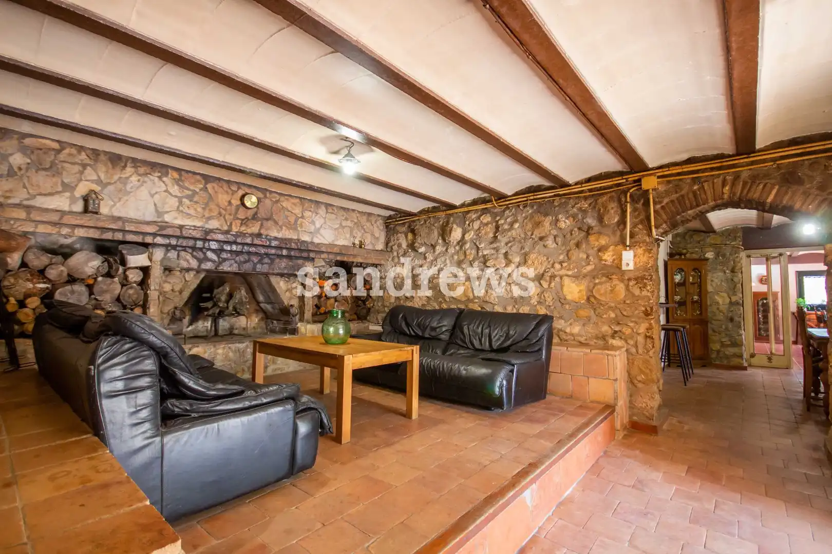 Living room of Country homes for sale in Cistella  with Air Conditioner, Private garden and Terrace