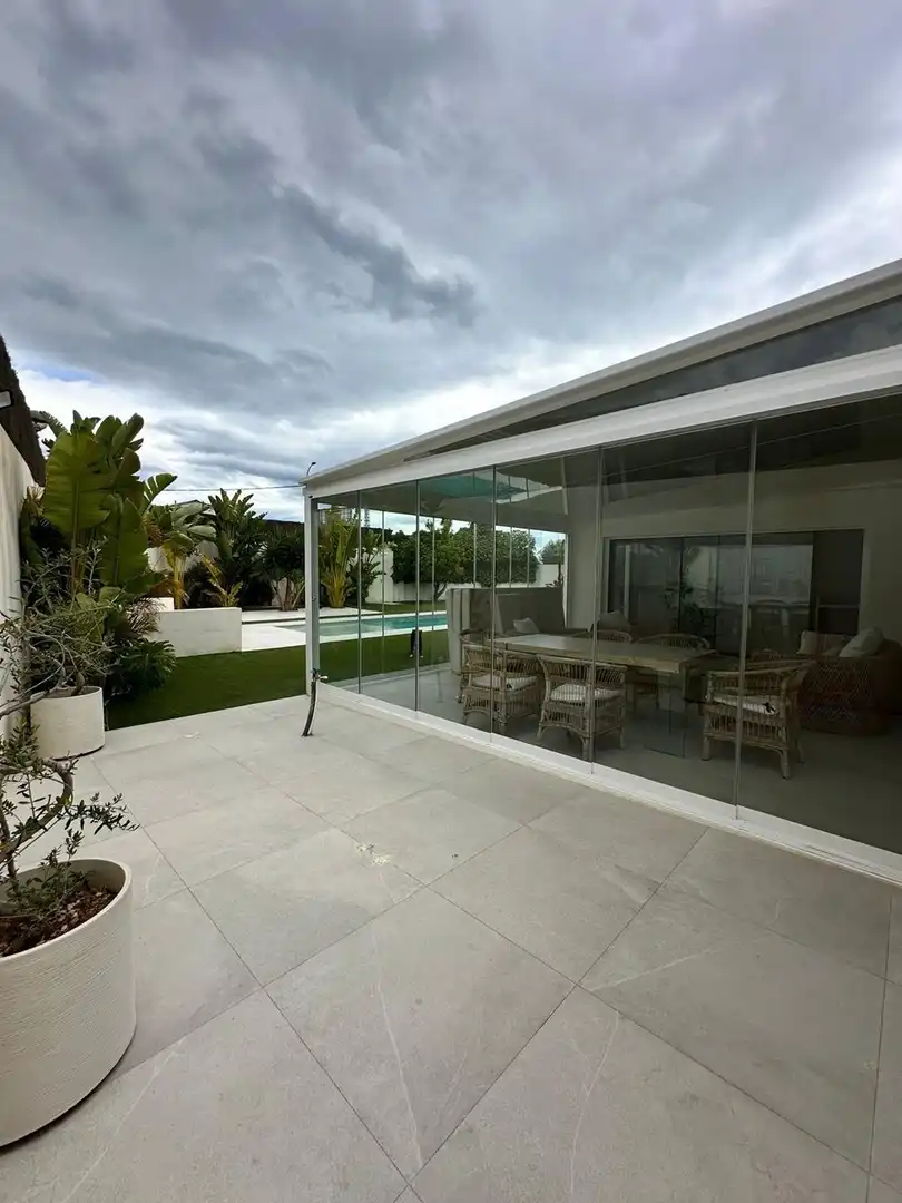 Terrace of Houses for sale in L'Alfàs del Pi  with Terrace, Swimming Pool and Furnished