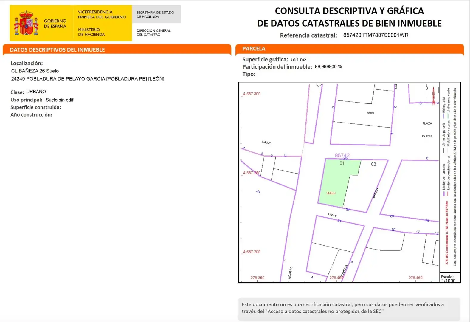 Residencial en venda a Pobladura de Pelayo García