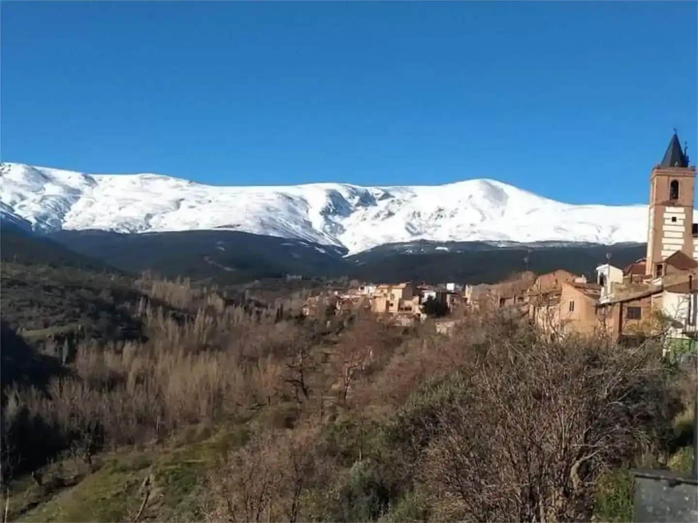 Vista exterior de Casa adosada en venda en Albuñán, Granada