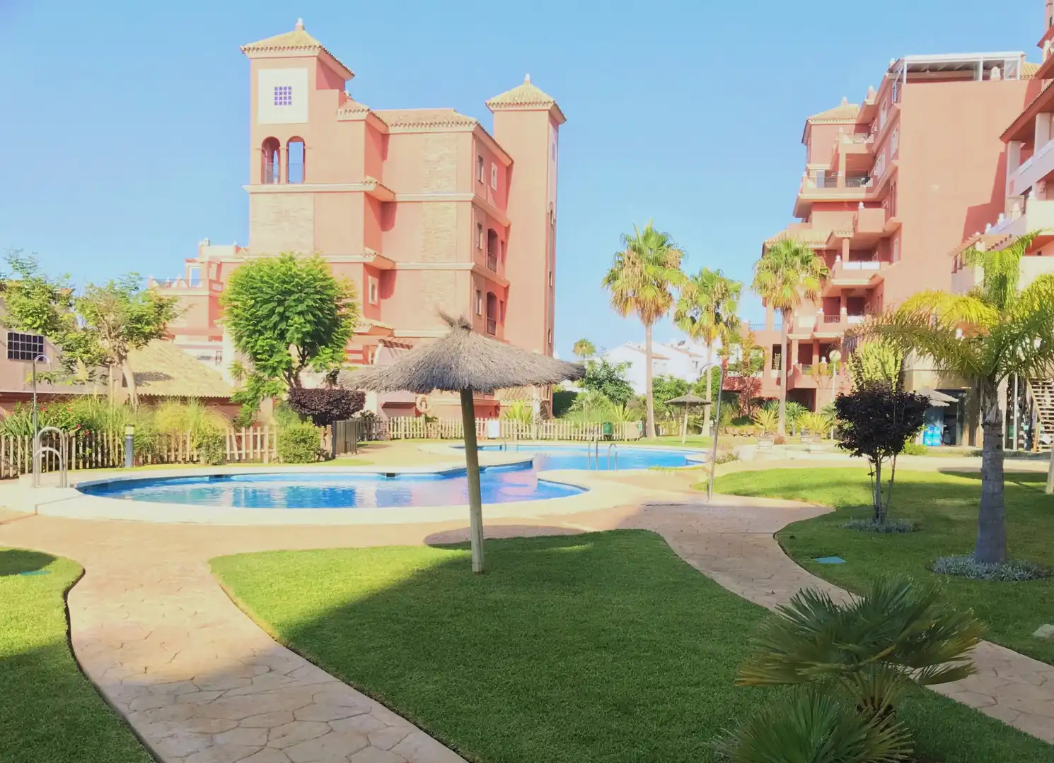 Exterior view of Apartments for rent in Manilva  with Air Conditioner, Heating and Terrace