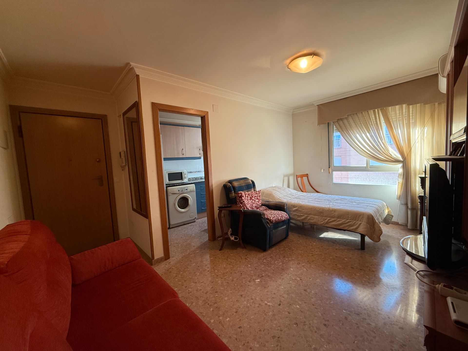Bedroom of Flat for sale in Castellón de la Plana / Castelló de la Plana  with Air Conditioner, Heating and Furnished