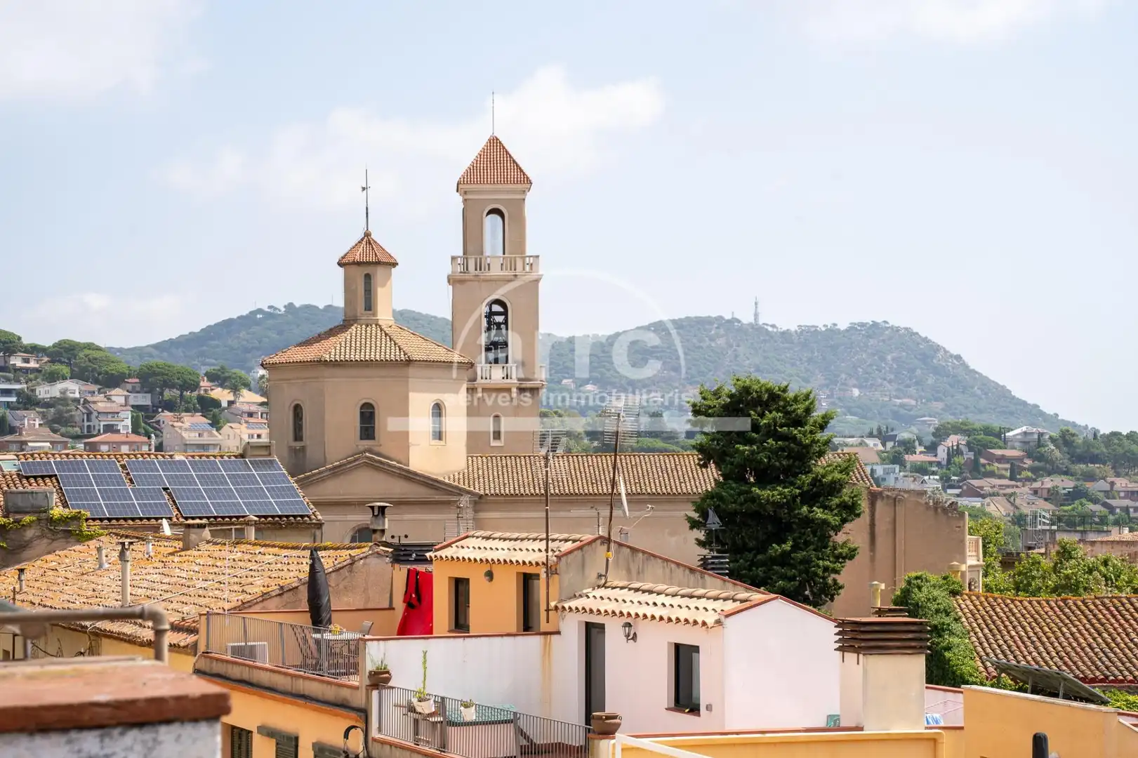 Vista exterior de Casa adosada en venda en Vilassar de Dalt amb Calefacció, Terrassa i Traster