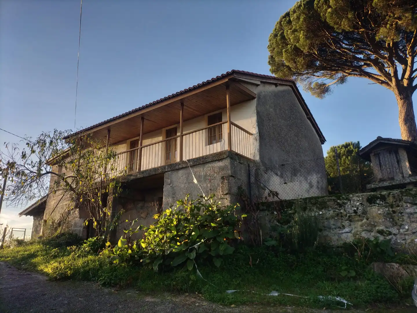 Vista exterior de Finca rústica en venta en Ourense Capital  con Jardín privado, Terraza y Balcón