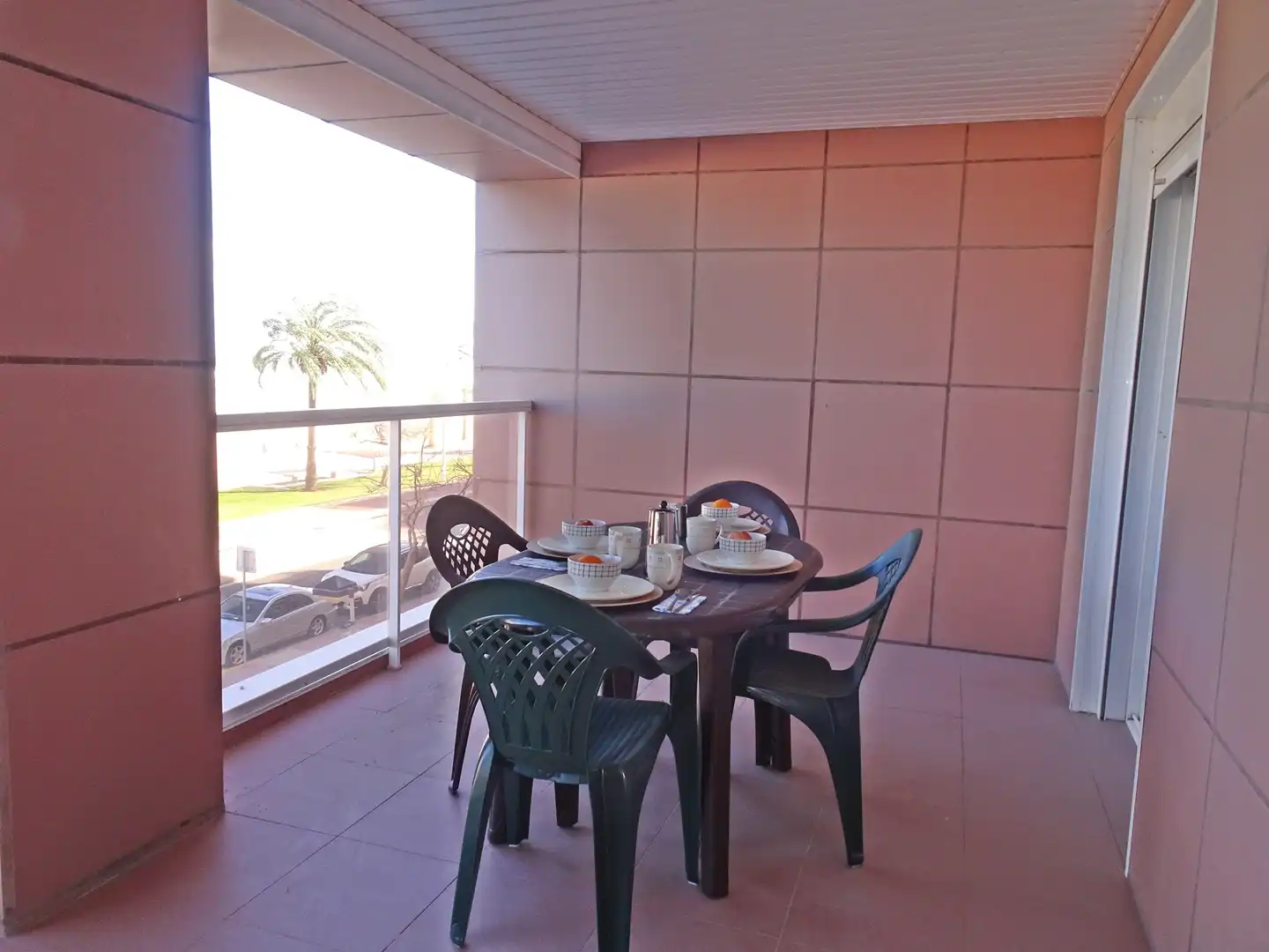 Terraza de Apartamento de alquiler en Gandia con Terraza, Amueblado y Horno