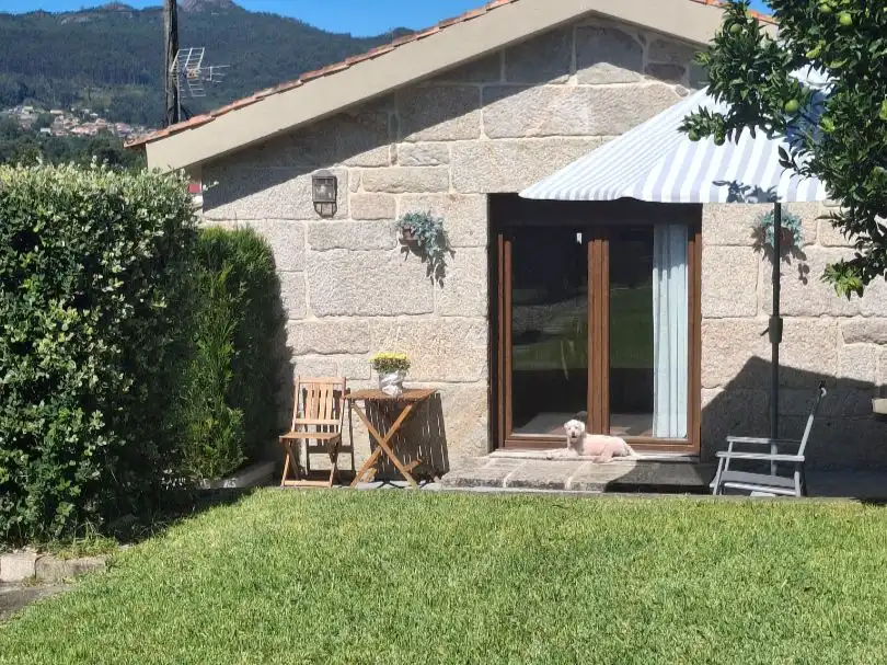 Jardín de Casa o chalet de alquiler en Nigrán con Calefacción, Jardín privado y Amueblado