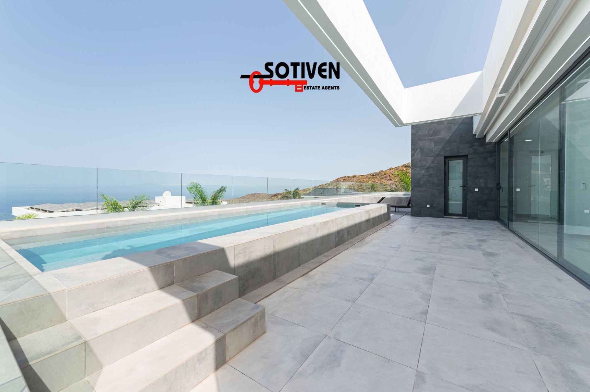 Swimming pool of House or chalet to rent in Adeje  with Private garden, Terrace and Storage room