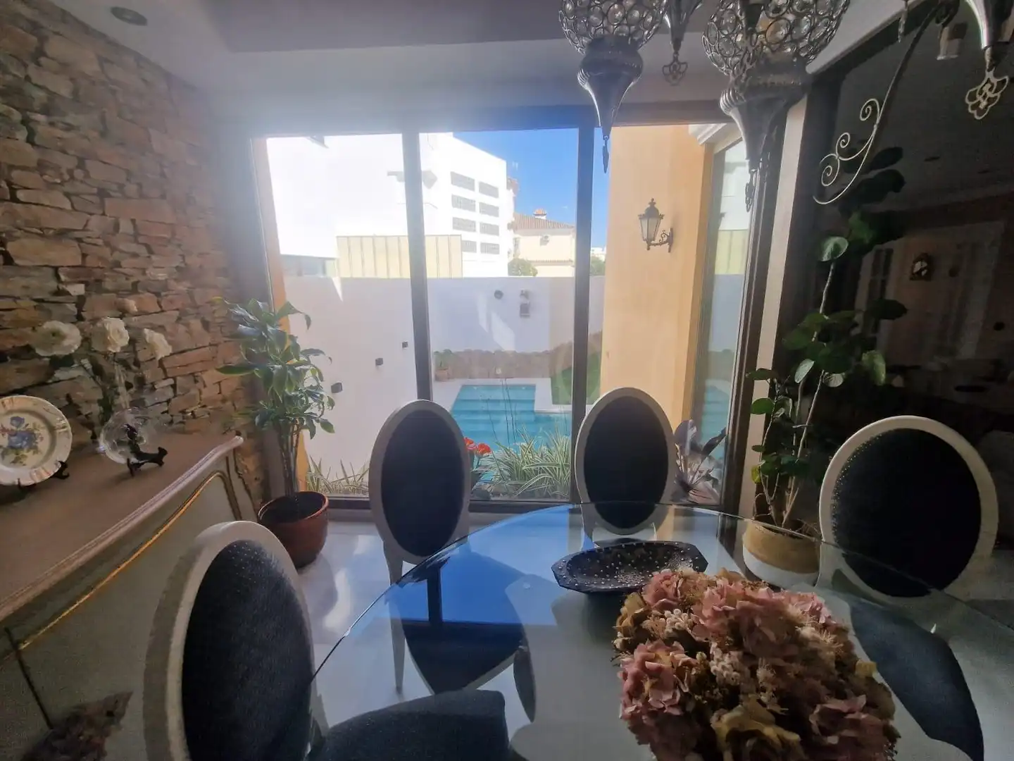 Terrassa de Casa o xalet en venda en San Fernando amb Aire condicionat, Calefacció i Jardí privat