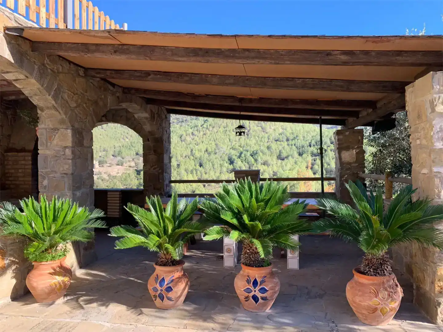 Terraza de Finca rústica en venta en Sant Vicenç de Castellet con Jardín privado, Trastero y Piscina
