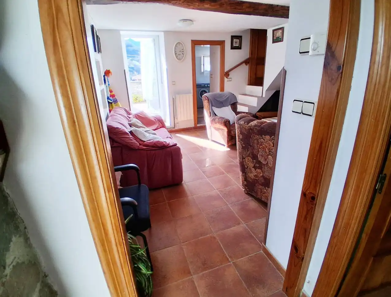 Living room of Houses for sale in Mieres (Asturias)  with Heating, Terrace and Storage room