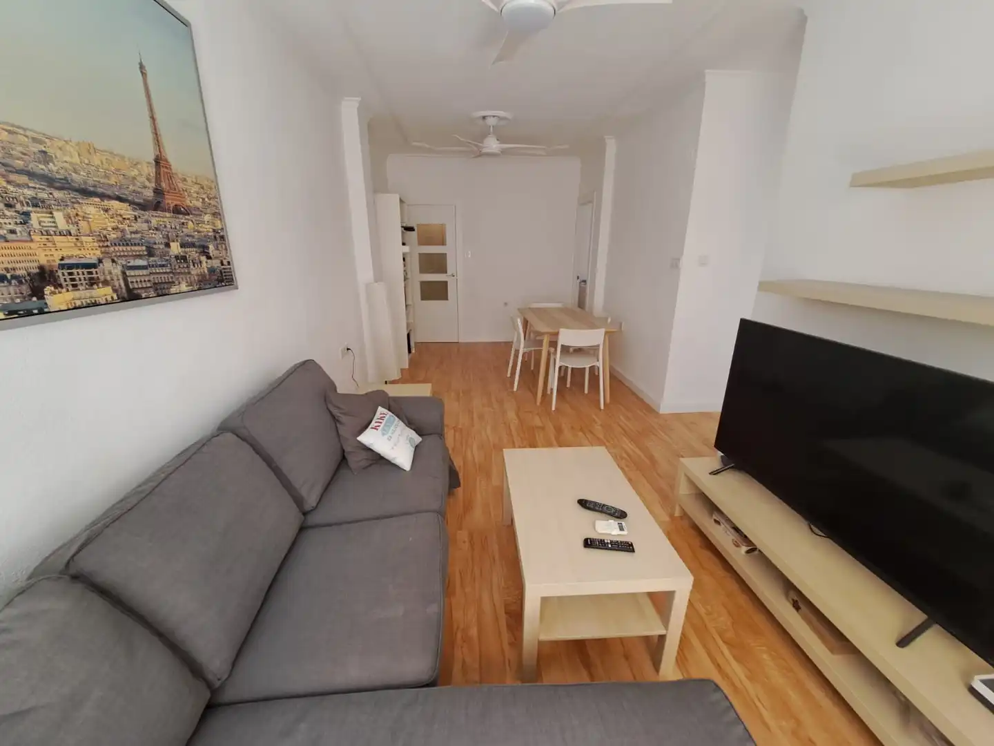 Sala de estar de Piso en venta en Cartagena con Aire acondicionado, Calefacción y Parquet