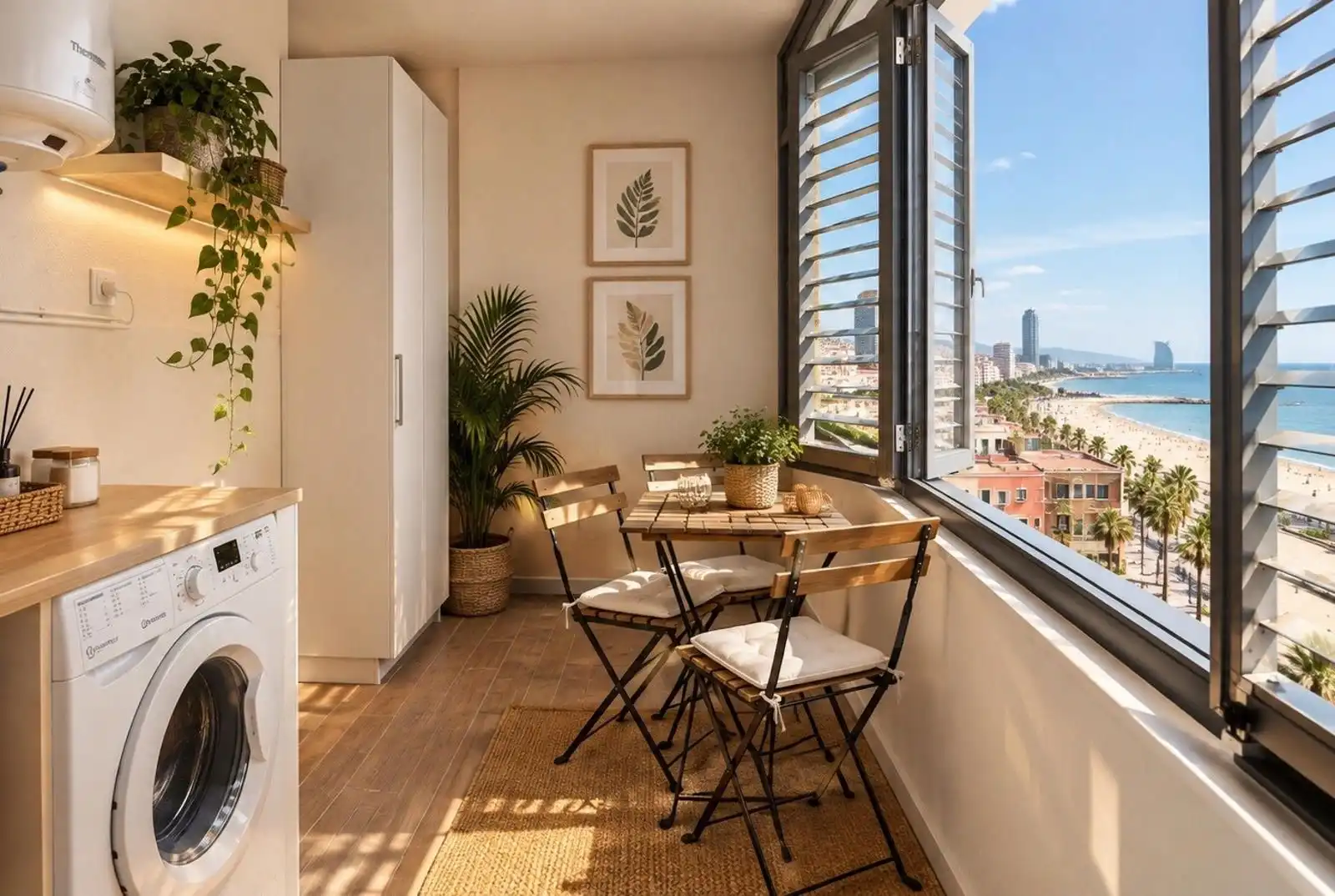 Terraza de Ático en venta en Barcelona con Amueblado