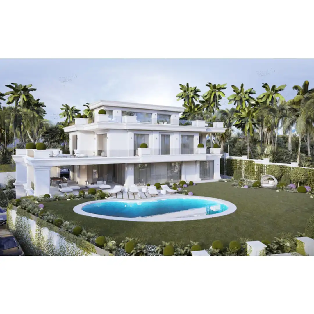 Casa amb piscina en venda a Milla de Oro