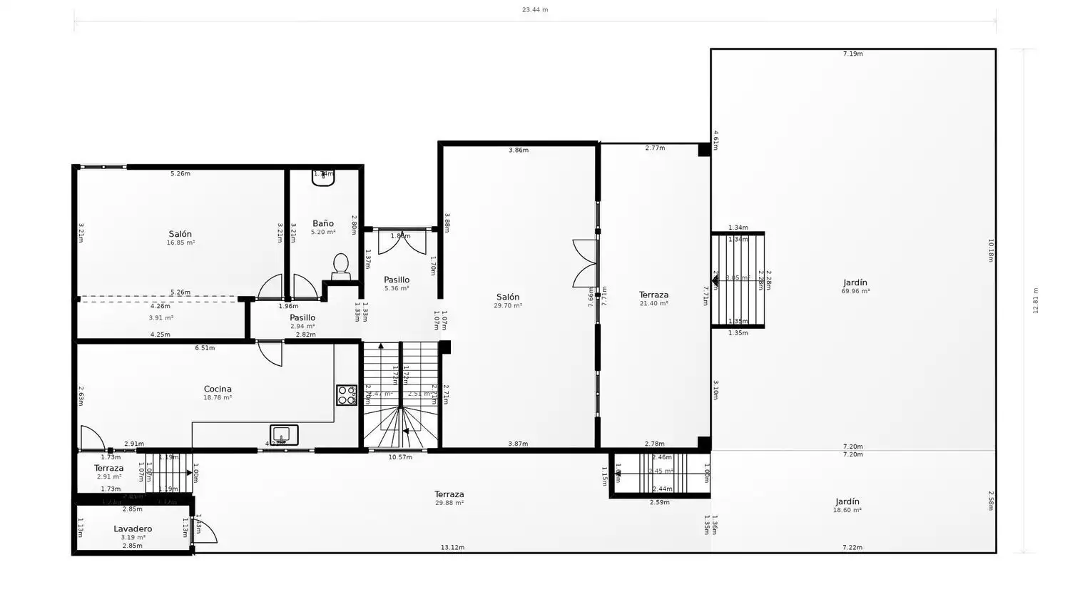 Casa o chalet en venta en Centro