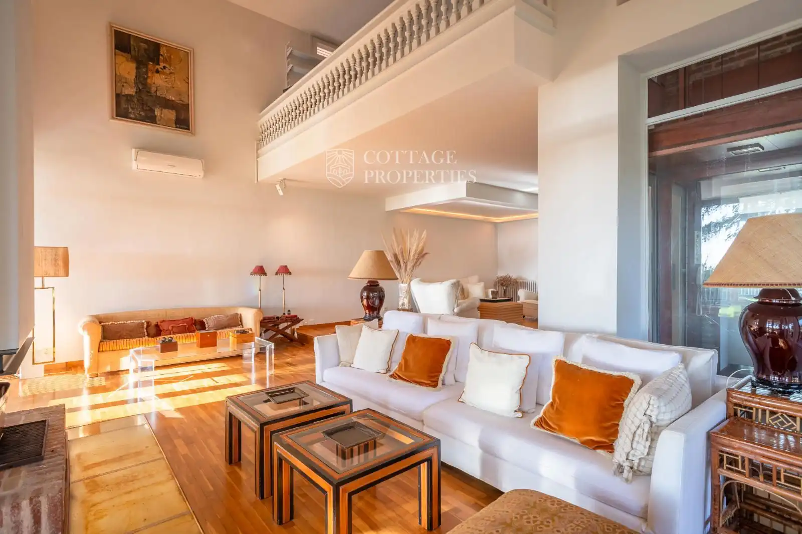 Sala de estar de Casa o chalet en venta en Sant Vicenç de Montalt con Aire acondicionado, Terraza y Amueblado