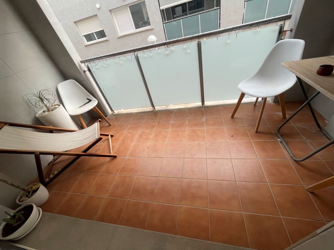 Terrassa de Pis en venda en El Real de Gandia amb Aire condicionat, Moblat i Balcó