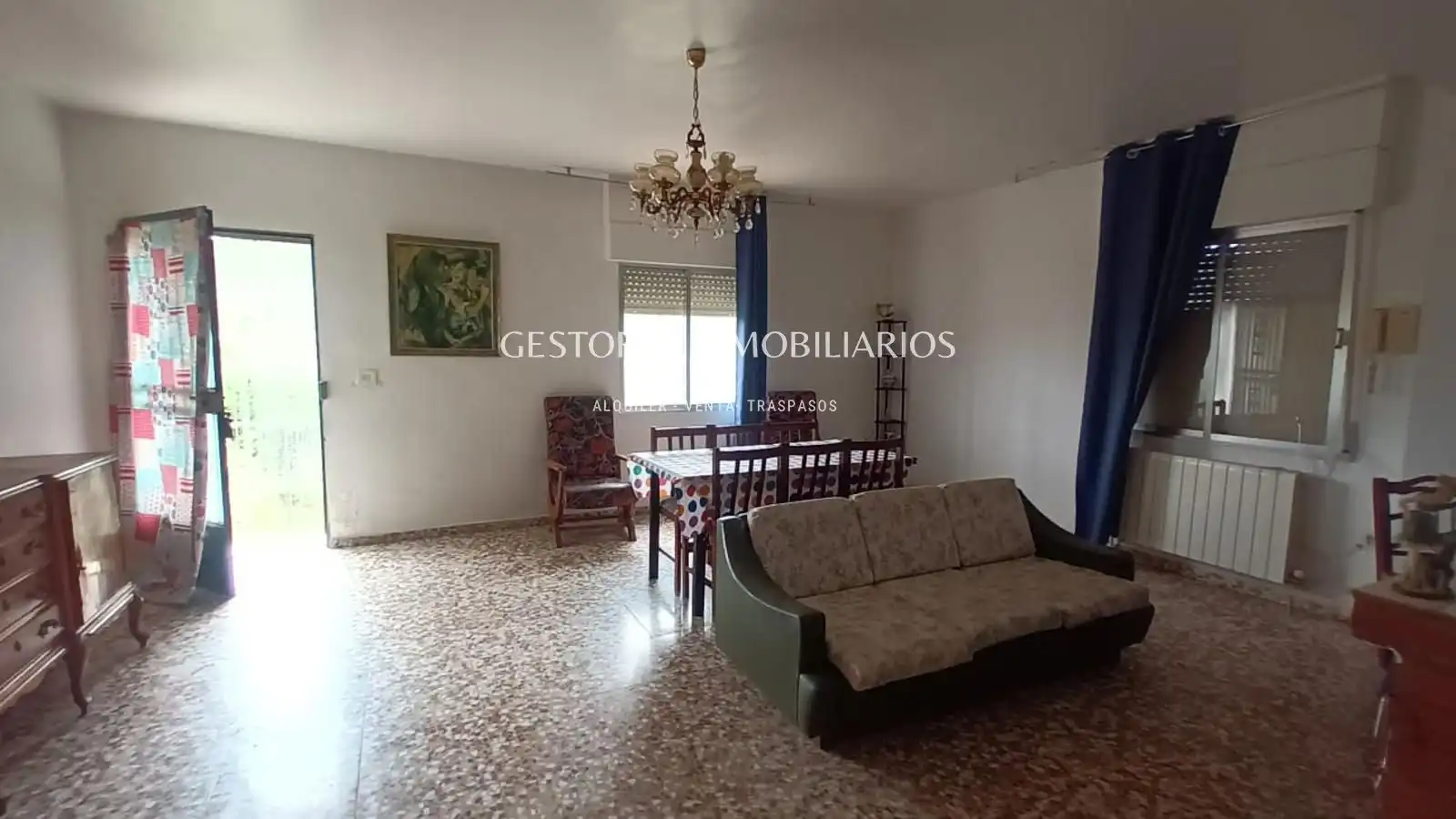 Sala d'estar de Casa o xalet en venda en Alcoy / Alcoi amb Calefacció