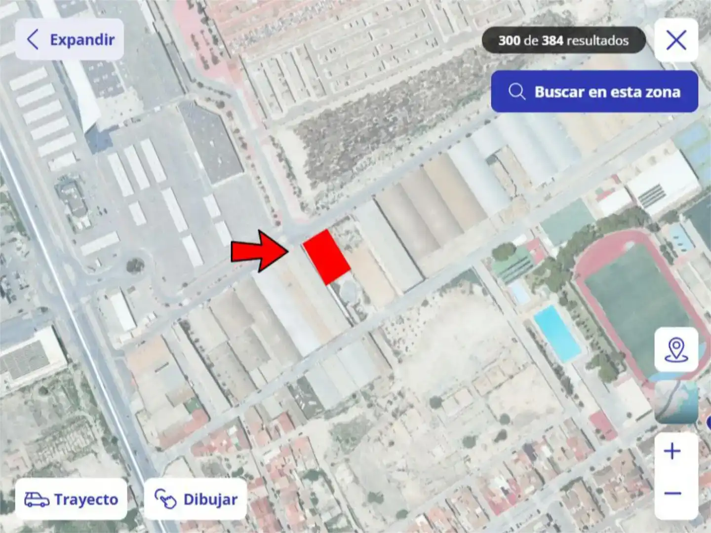 Terreny industrial en venda en Casco Urbano
