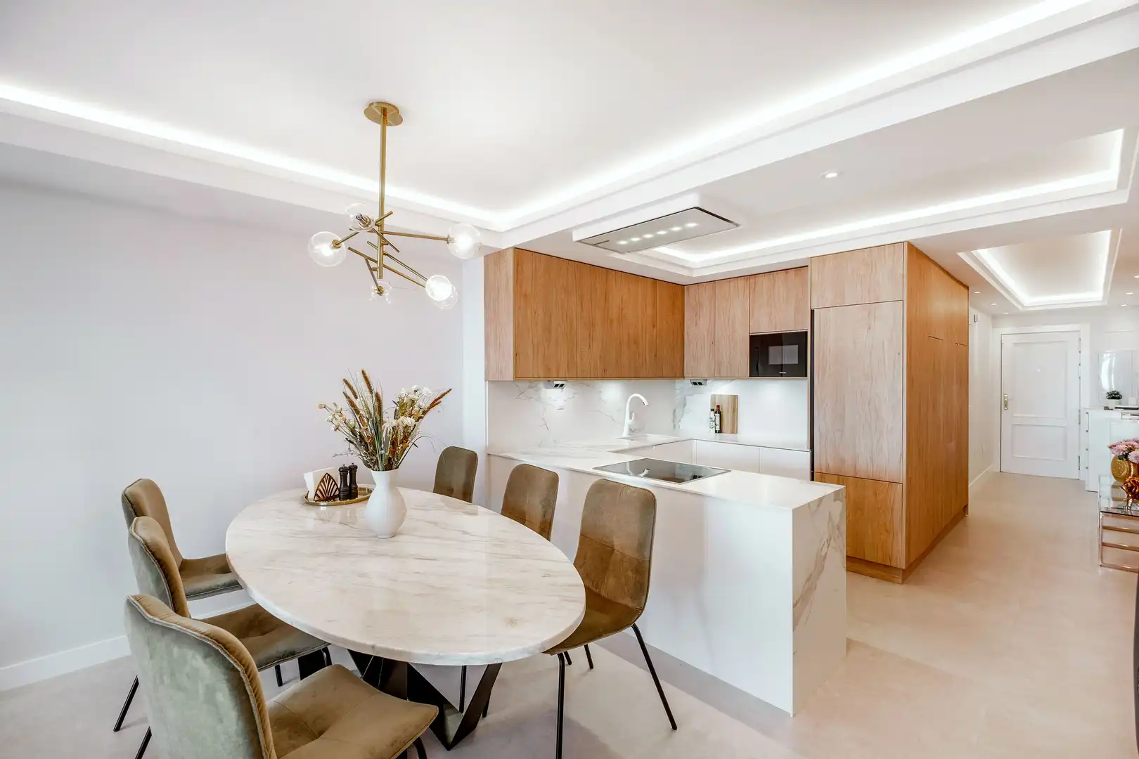 Cocina de Apartamento en venta en Marbella