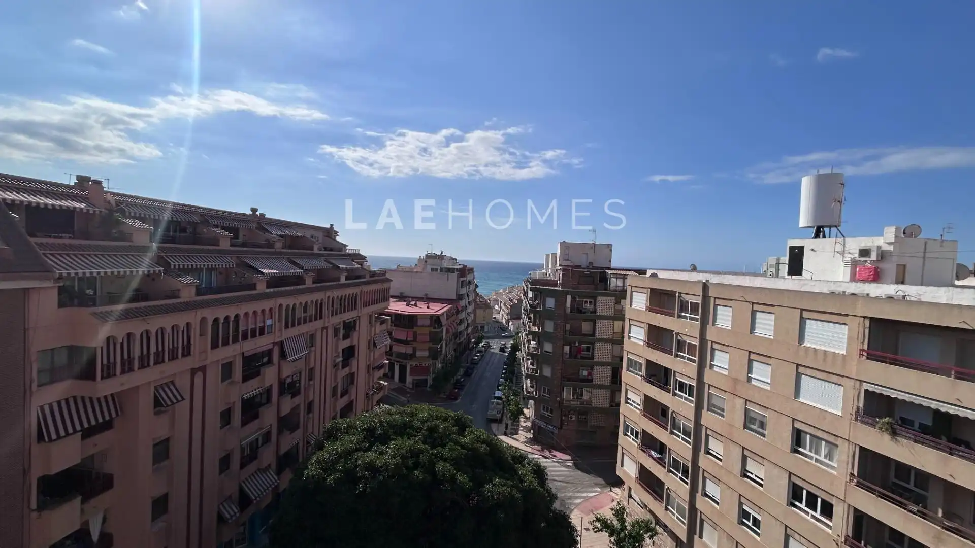 Exterior view of Attic for rent in El Campello  with Air Conditioner, Parquet flooring and Furnished