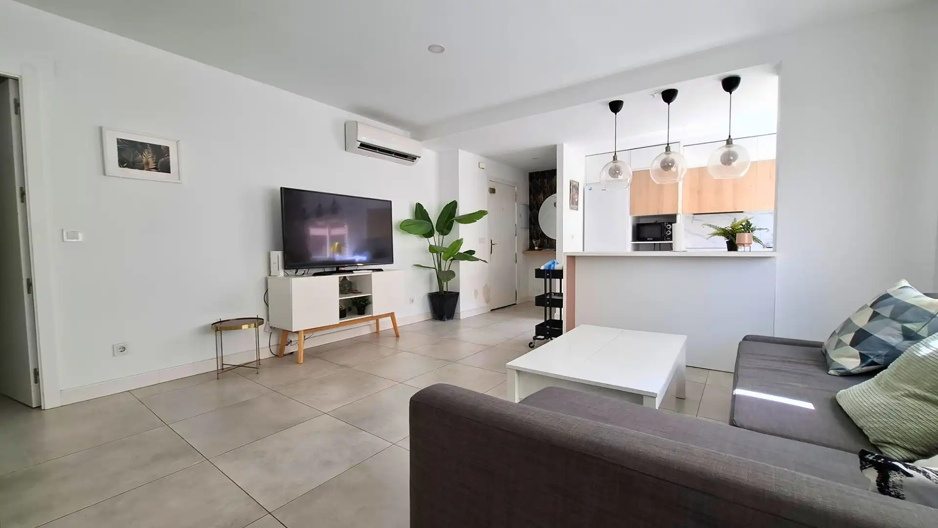 Sala de estar de Piso en venta en Córdoba con Aire acondicionado, Terraza y Amueblado