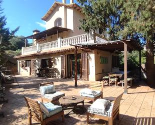 Terrasse von Country house zum verkauf in Torrelles de Llobregat mit Heizung, Privatgarten und Parkett