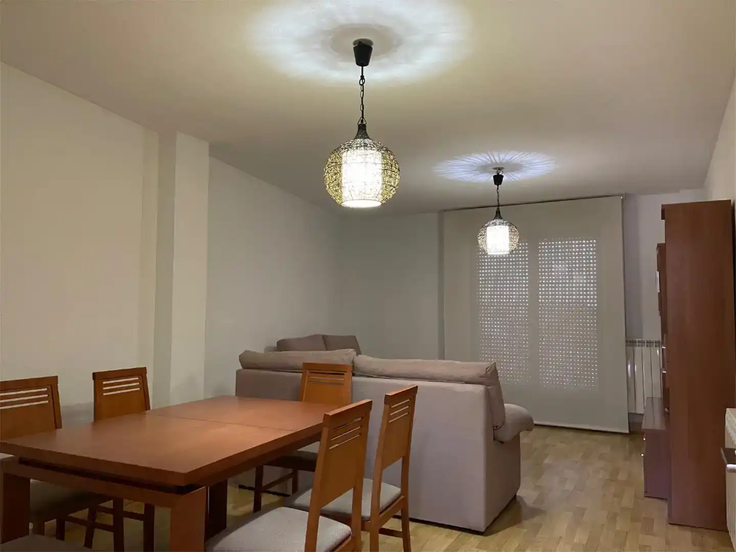 Esszimmer von Wohnung zur Miete in Vitigudino mit Parkett, Abstellraum und Möbliert