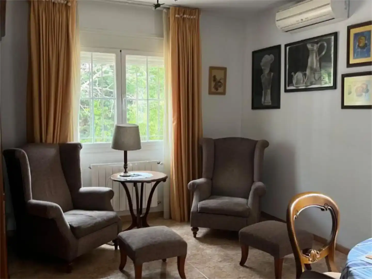 Sala d'estar de Casa o xalet en venda en Rivas-Vaciamadrid amb Aire condicionat