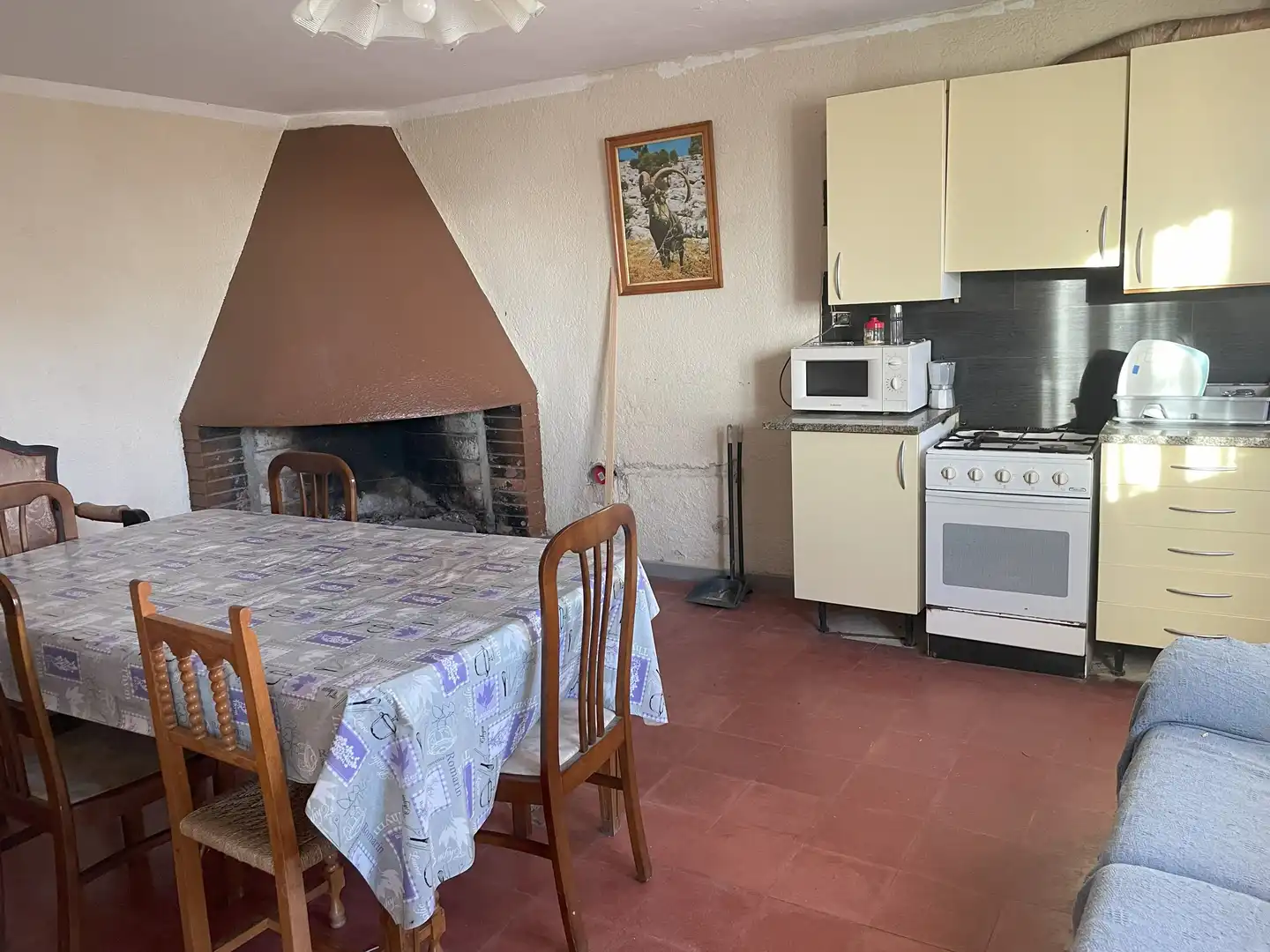 Cocina de Finca rústica en venta en Quart con Calefacción, Jardín privado y Parquet