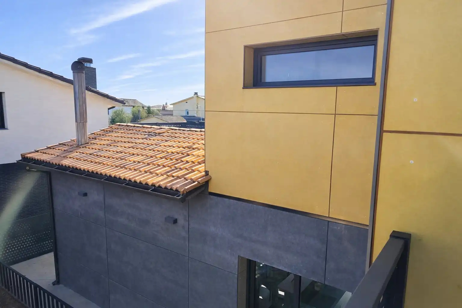Vista exterior de Casa o chalet en venta en Fontcoberta con Aire acondicionado, Calefacción y Jardín privado